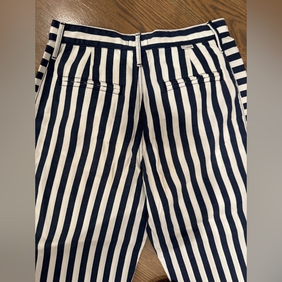 Mother The Inset Greaser Sea Daze Sz 25 blue and white Americana maximalist E - Picture 14 of 15